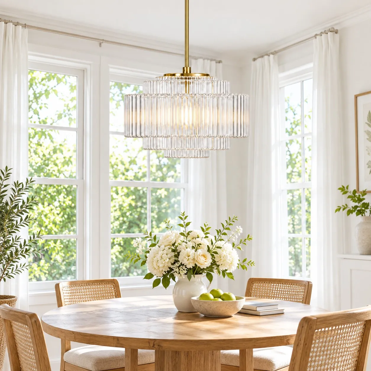 Windowed dining scene