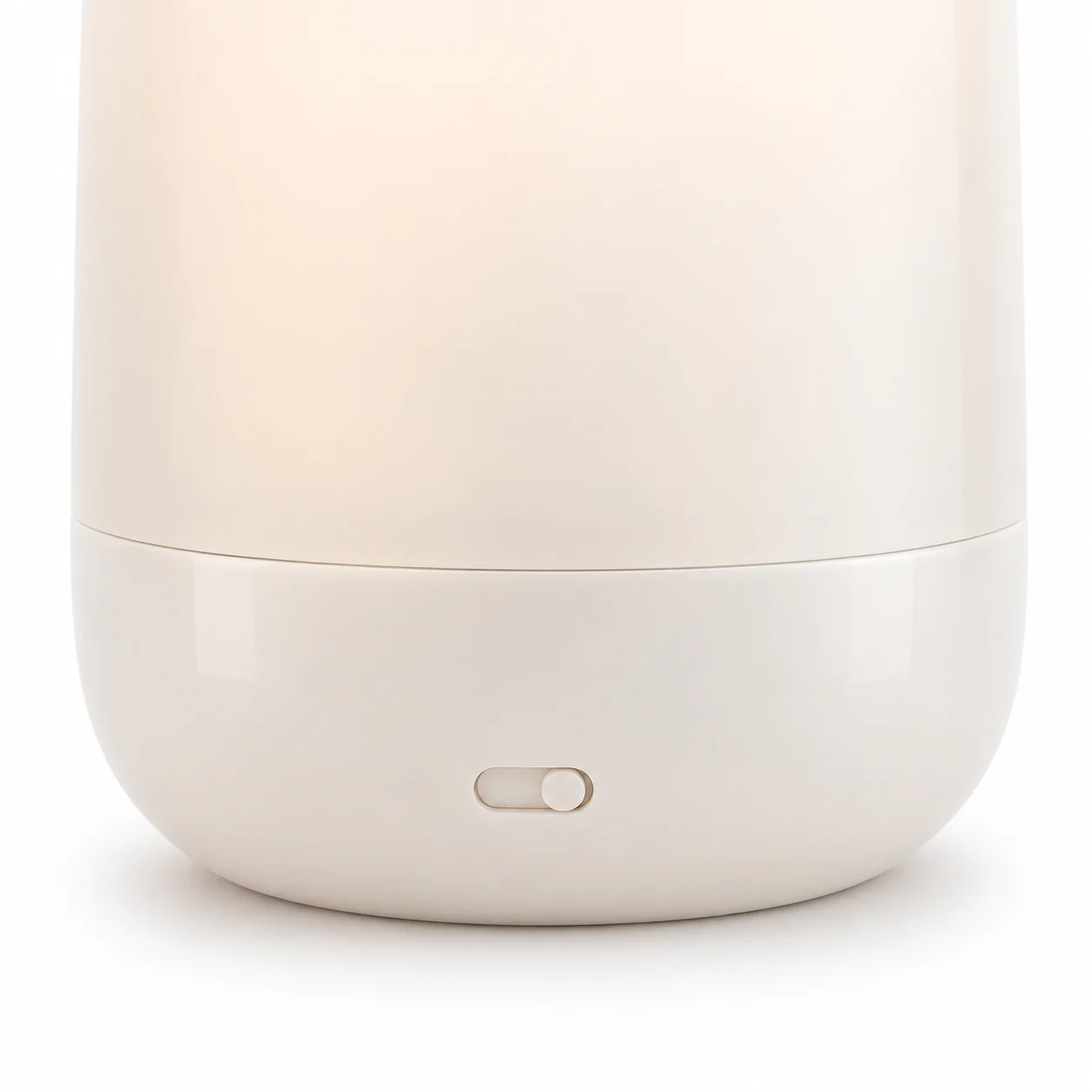Base slider of a white Gople Portable lamp