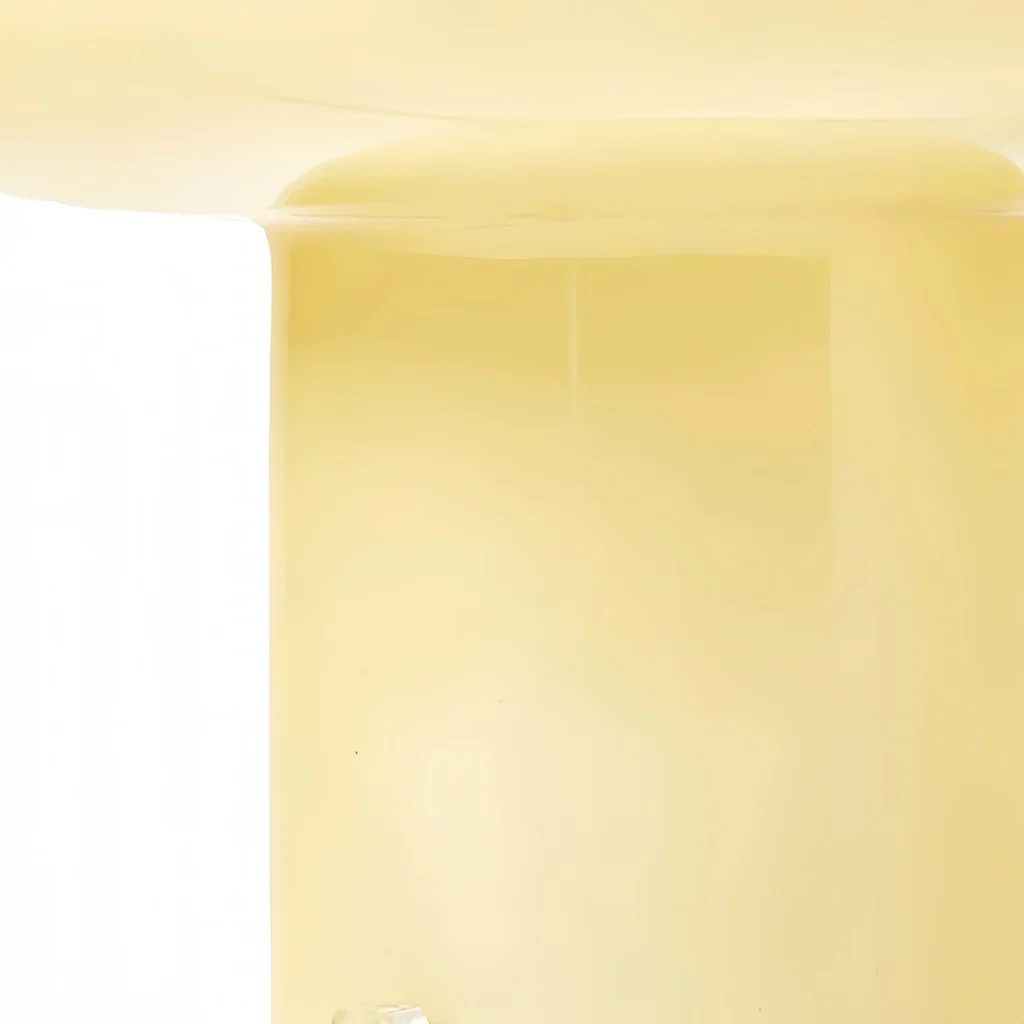 Glass shade meeting the pedestal