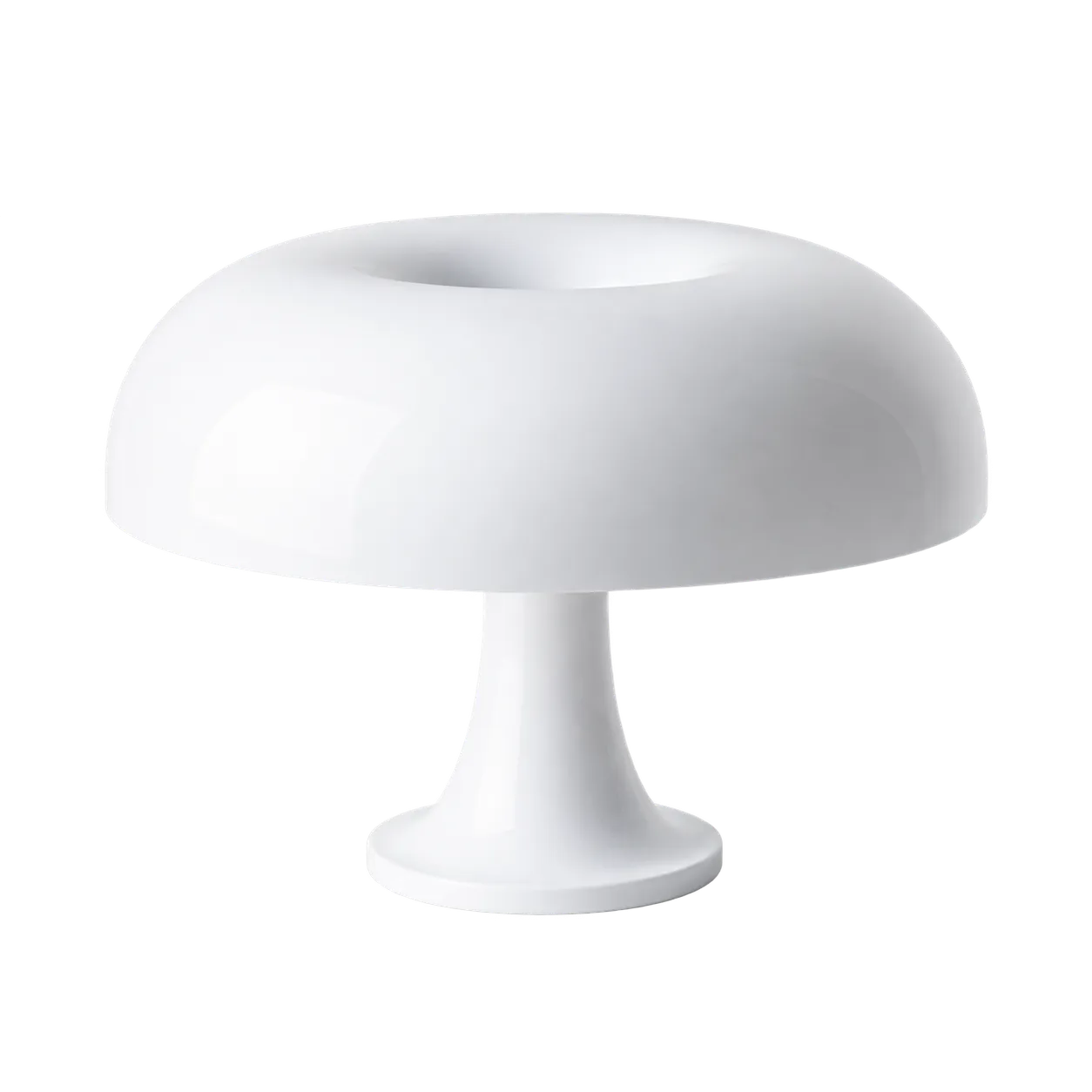 White Nessino mushroom table lamp
