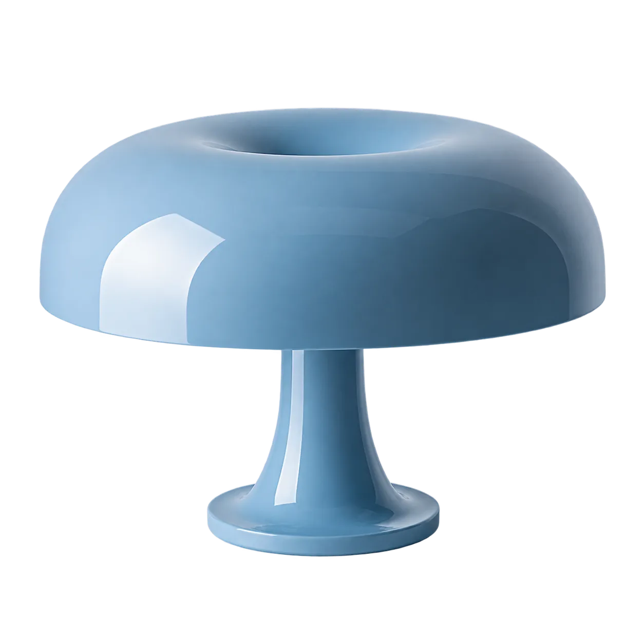 Sky Blue Nessino mushroom table lamp