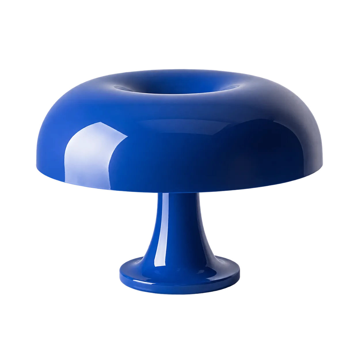 Dark Blue Nessino mushroom table lamp